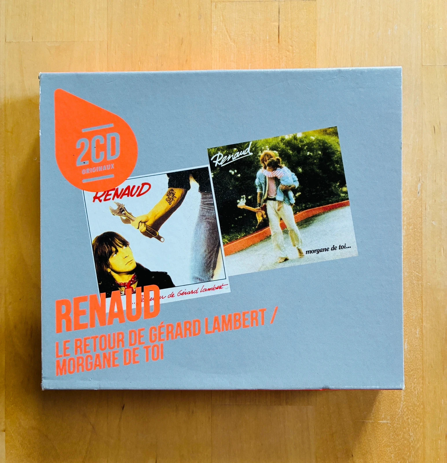 Coffret 2 CD Renaud: Le retour de Gérard Lambert et Morgane de toi.